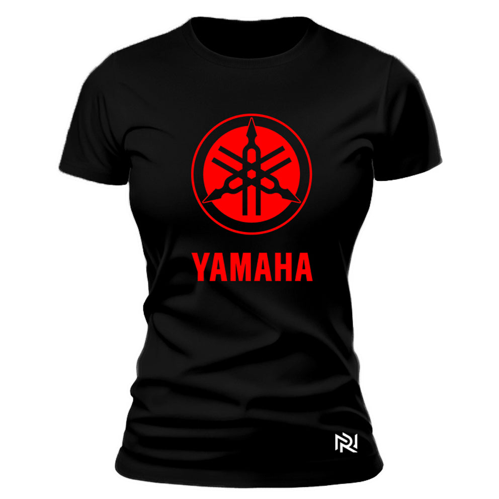 Camiseta Feminina Baby Look Yamaha Icon