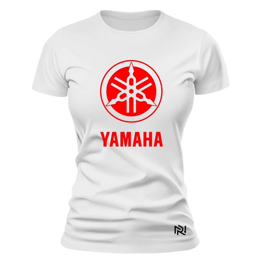 Camiseta Feminina Baby Look Yamaha Icon