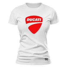 Camiseta Feminina Baby Look Ducati Carbon