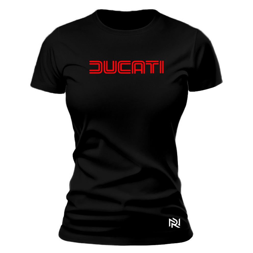 Camiseta Feminina Baby Look Ducati Revolution