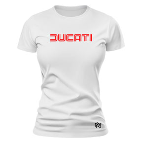 Camiseta Feminina Baby Look Ducati Revolution
