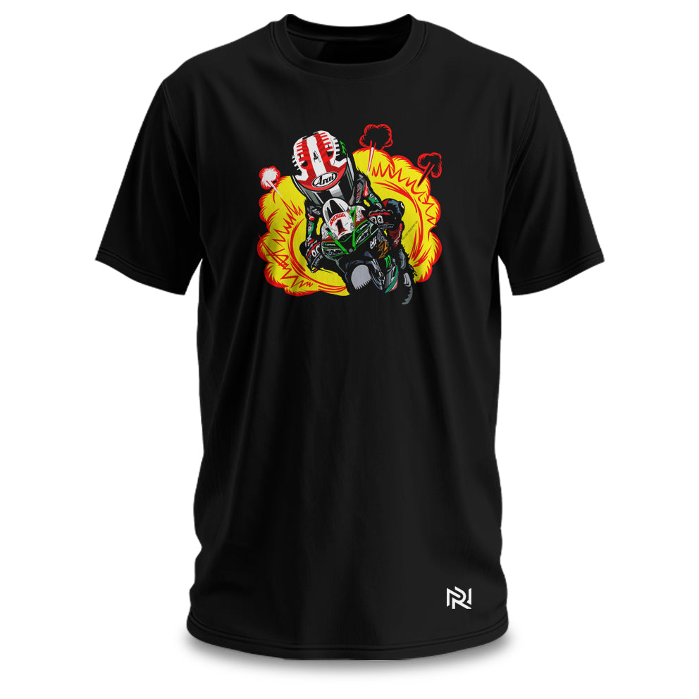 Camiseta Masculina Moto Anime