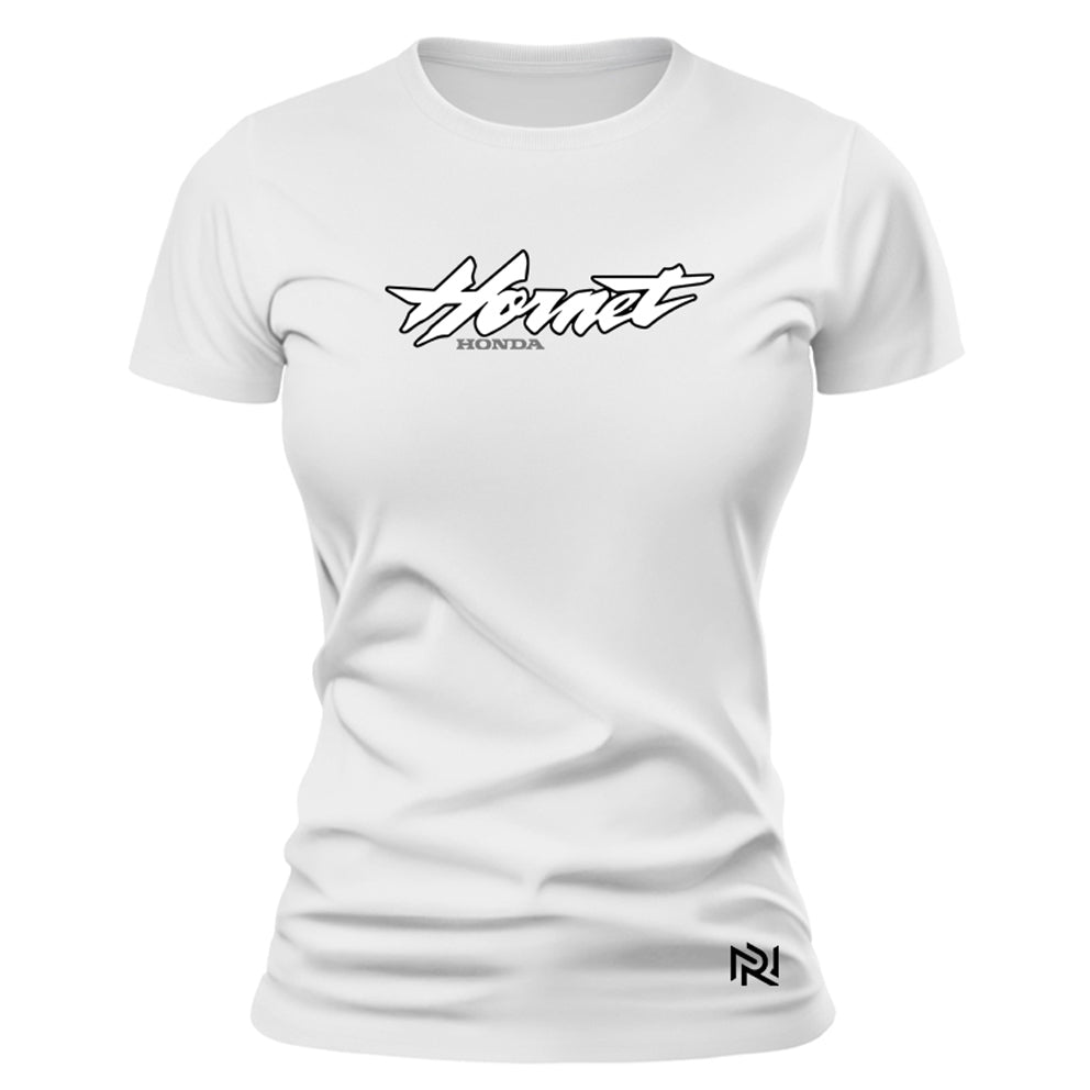 Camiseta Feminina Baby Look Honda Hornet Classic
