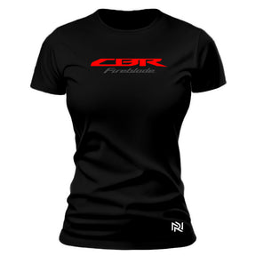 Camiseta Feminina Baby Look Honda CBR Fireblade