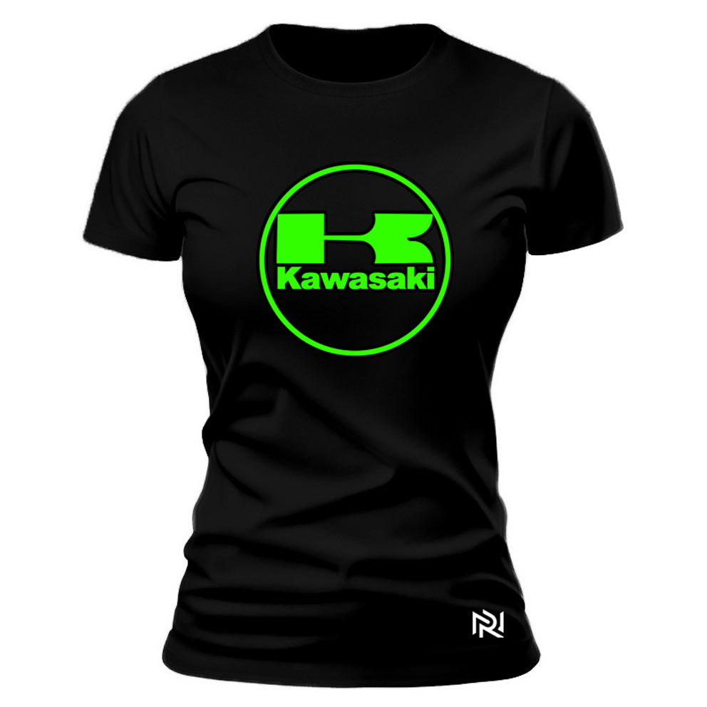 Camiseta Feminina Baby Look Kawasaki Verdant Fury