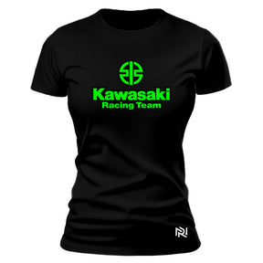 Camiseta Feminina Baby Look Kawasaki Racing Team