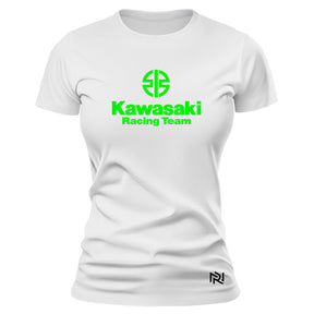 Camiseta Feminina Baby Look Kawasaki Racing Team