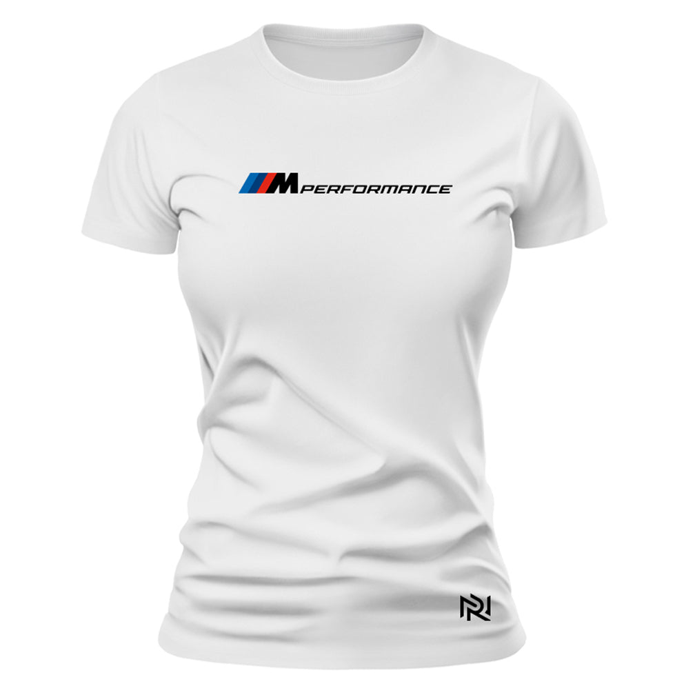 Camiseta Feminina Baby Look BMW Performance