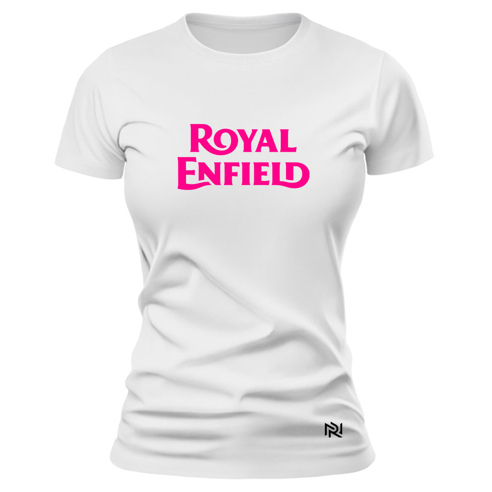 Camiseta Feminina Baby Look Royal Enfield