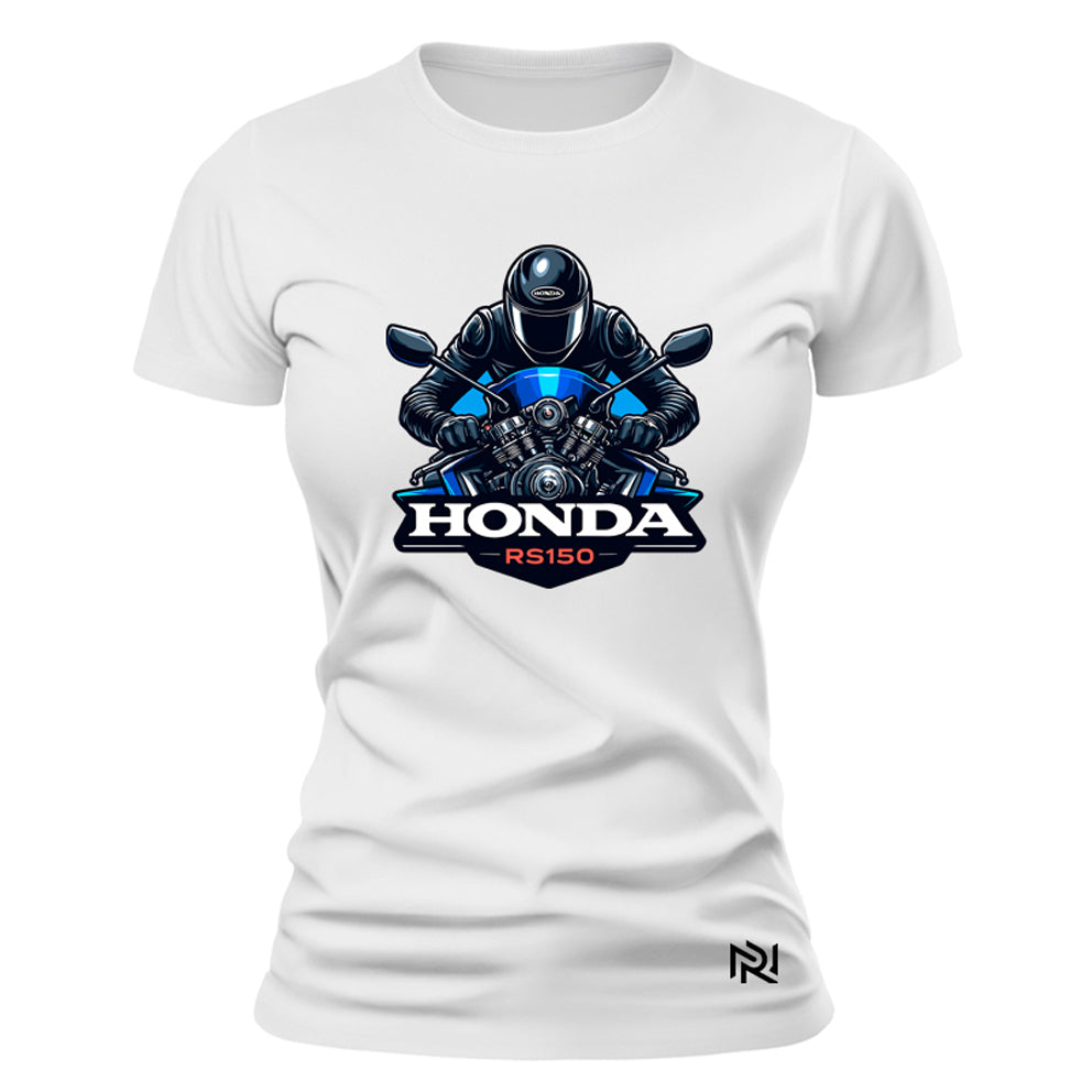 Camiseta Feminina Baby Look Honda