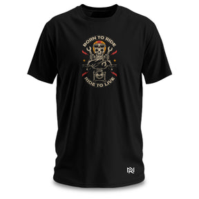 Camiseta Masculina Ride To Live
