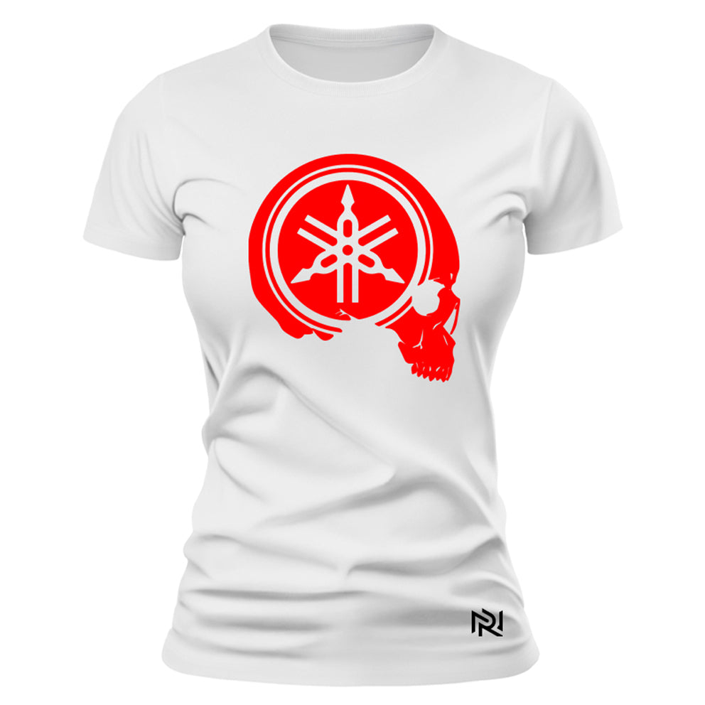 camiseta Feminina Baby Look death's head