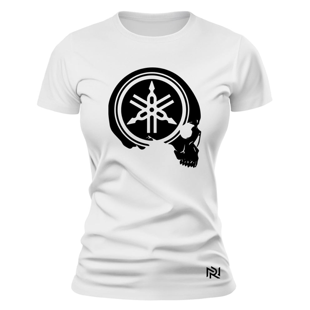 camiseta Feminina Baby Look death's head
