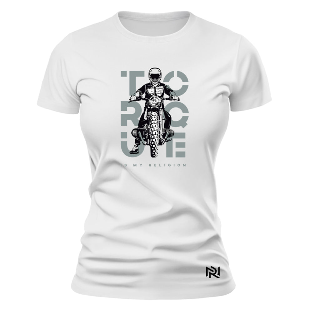 Camiseta Feminina Baby Look My Religion