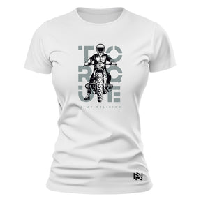 Camiseta Feminina Baby Look My Religion