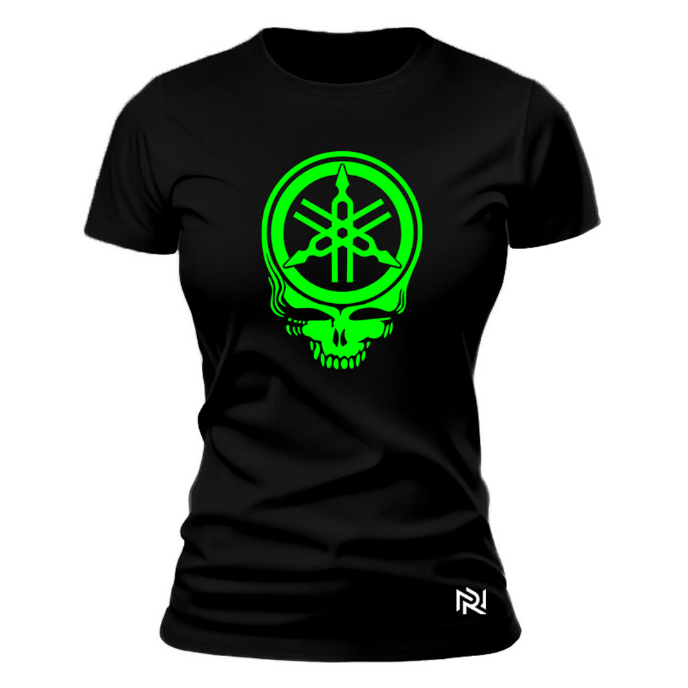 Camiseta Feminina Baby Look Yamanha Bones