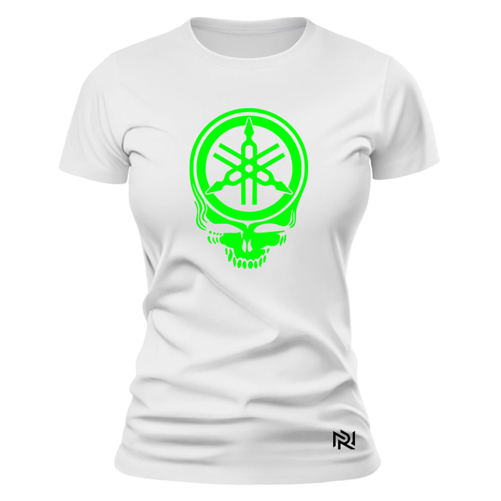 Camiseta Feminina Baby Look Yamanha Bones