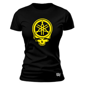 Camiseta Feminina Baby Look Yamanha Bones
