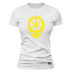 Camiseta Feminina Baby Look Yamanha Bones