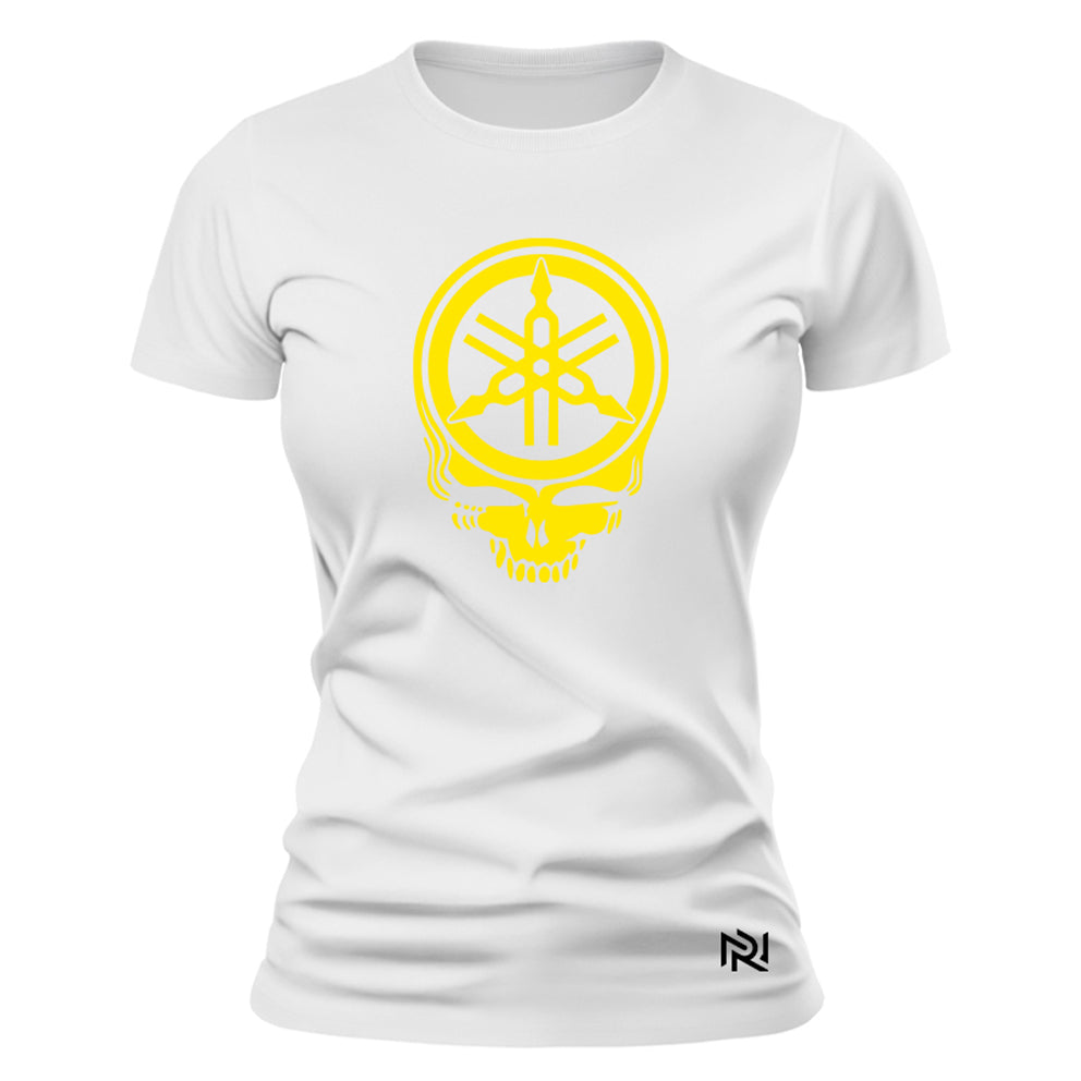 Camiseta Feminina Baby Look Yamanha Bones