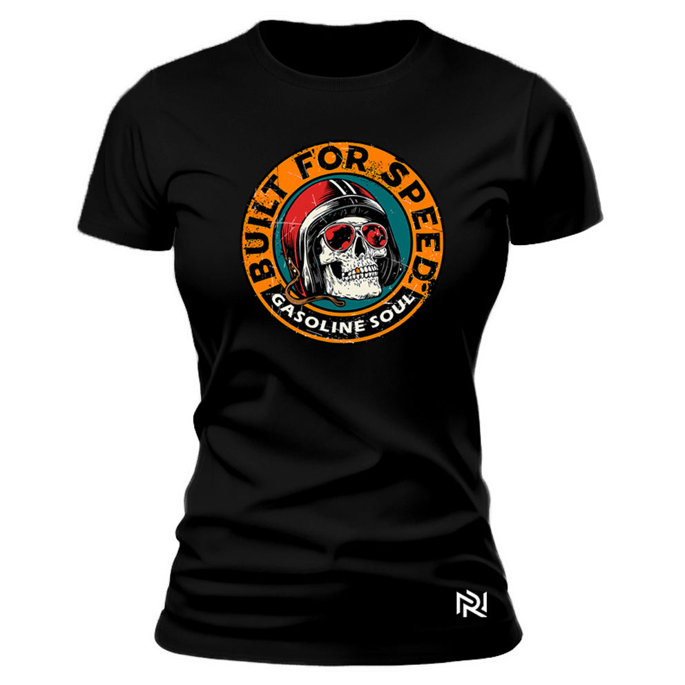 Camiseta Feminina Baby Look Built