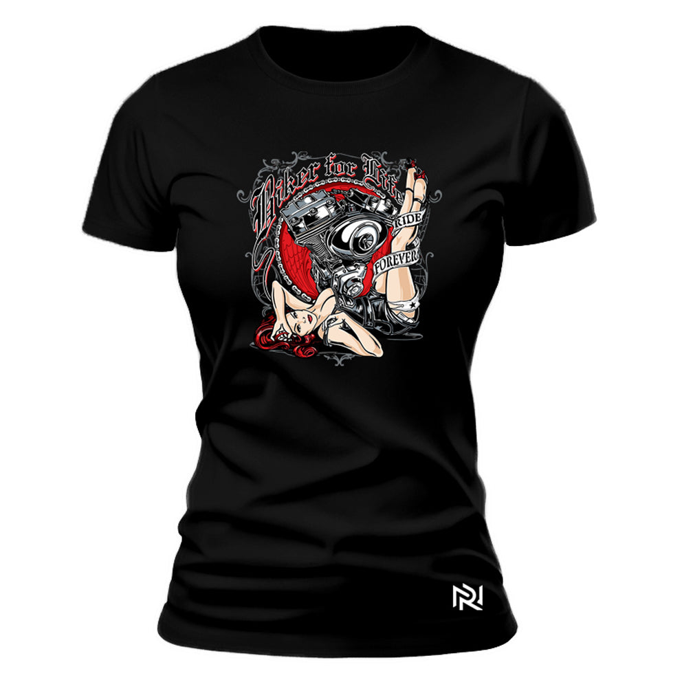 Camiseta Feminina Baby Look Forever