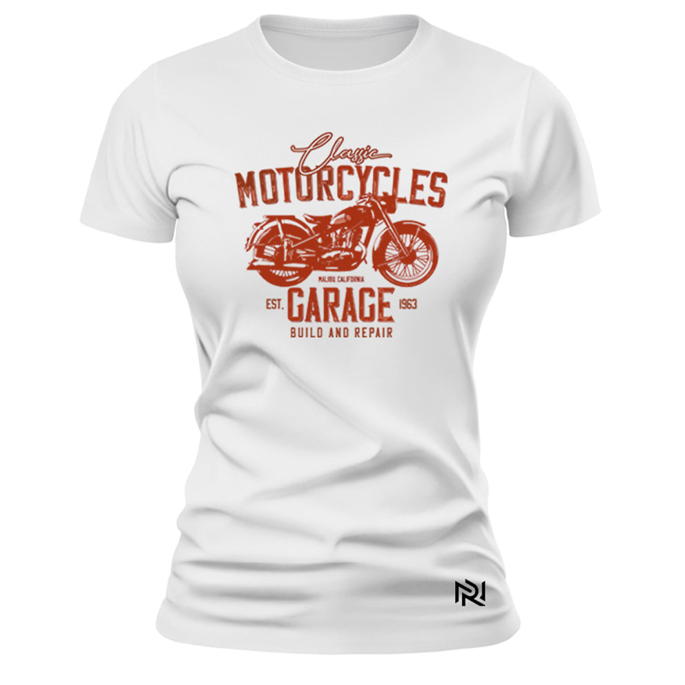 Camiseta Feminina Baby Look Motorcycles