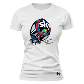 Camiseta Feminina Baby look Sky