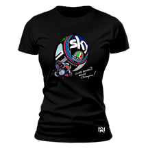 Camiseta Feminina Baby look Sky