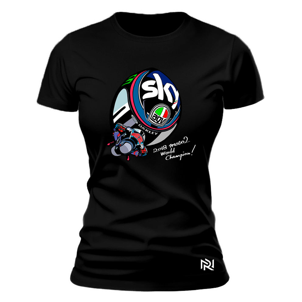 Camiseta Feminina Baby look Sky