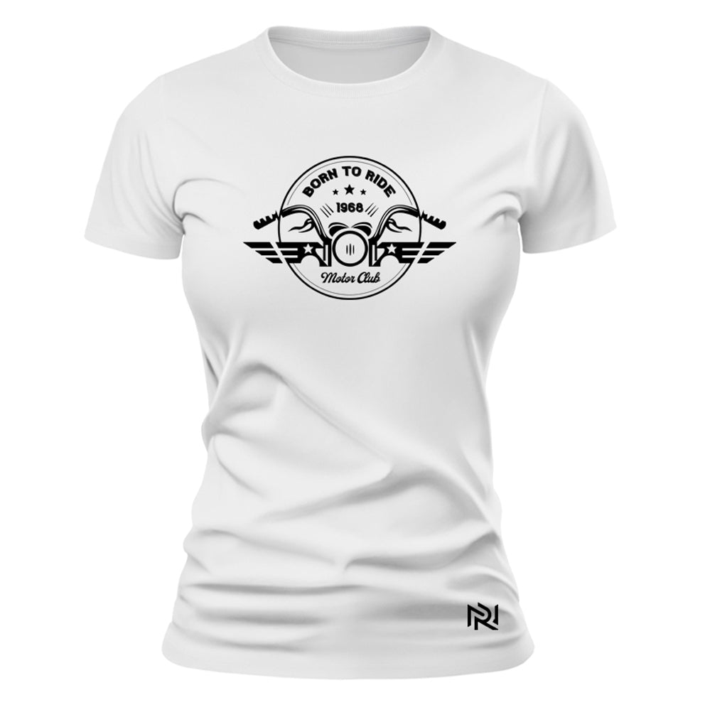 Camiseta Feminina Baby Look Motor Club