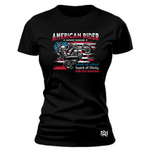 Camiseta Feminina Baby Look American Rider