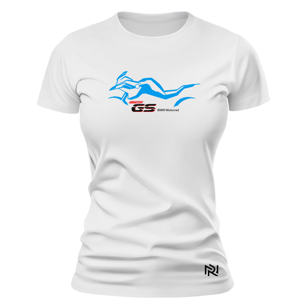 Camiseta Feminina Baby Look BMW GS750