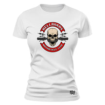 Camiseta Feminina Baby Look Hell Roads