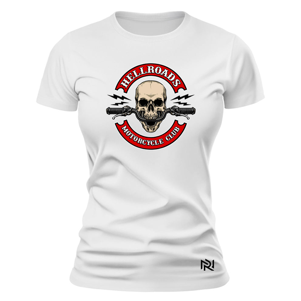 Camiseta Feminina Baby Look Hell Roads