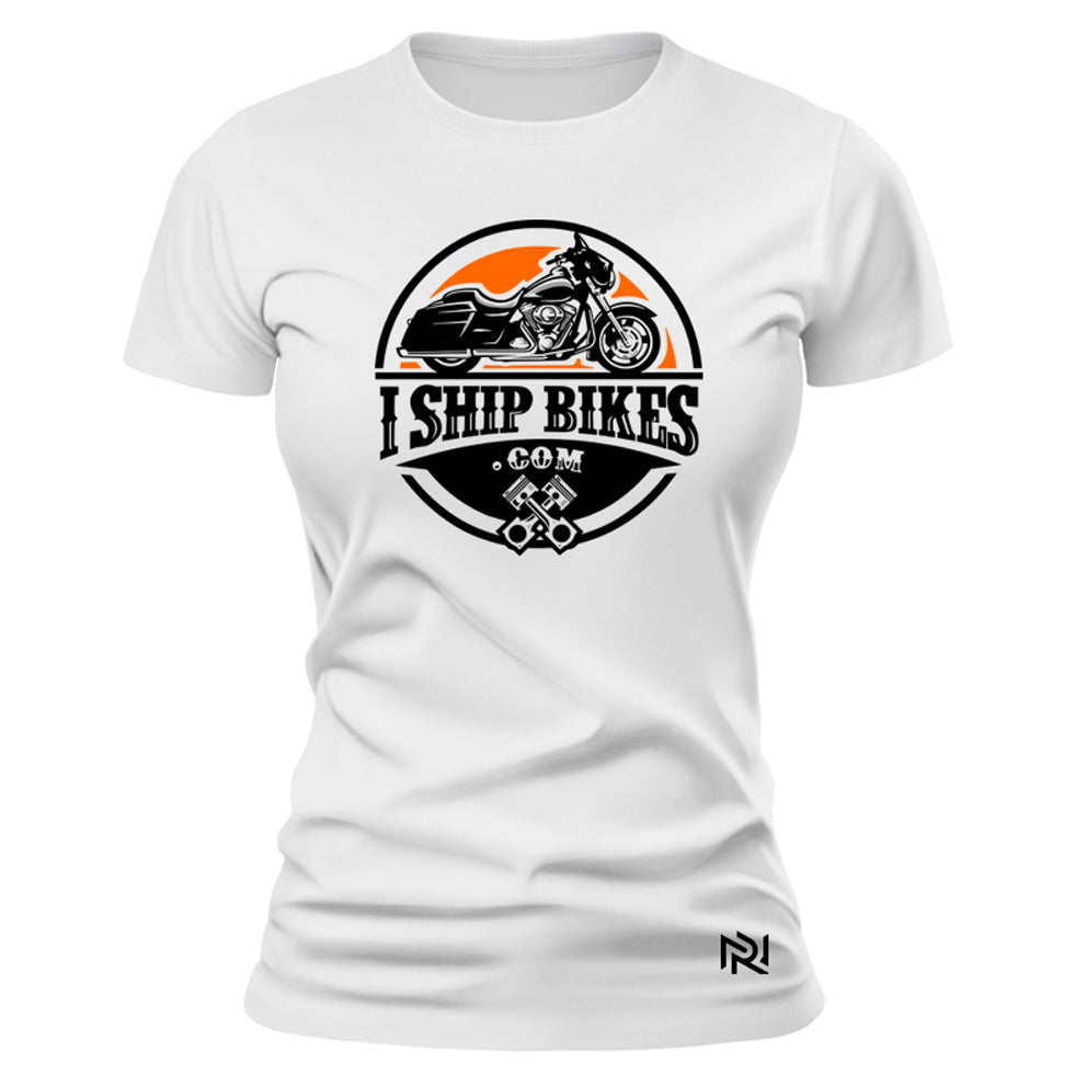 Camiseta Feminina Baby Look Ship Bikes