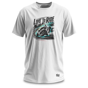 Camiseta Masculina Live To Ride
