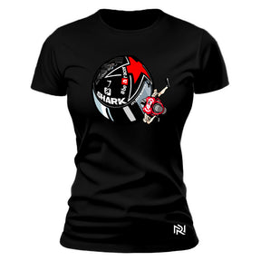 Camiseta Feminina Baby Look Shark