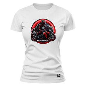 Camiseta Feminina Baby Look  Honda RBR 900Y