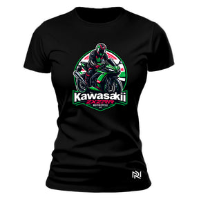 Camiseta Feminina Baby Look Kawasaki ZXZRR