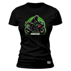 Camiseta Feminina Baby Look Kawasaki