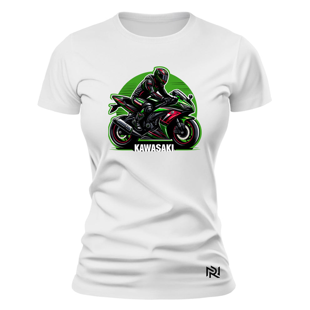 Camiseta Feminina Baby Look Kawasaki