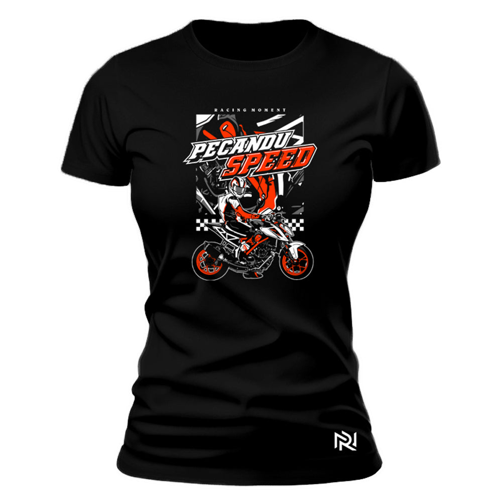 Camiseta Feminina Baby Look Pecandu Speed