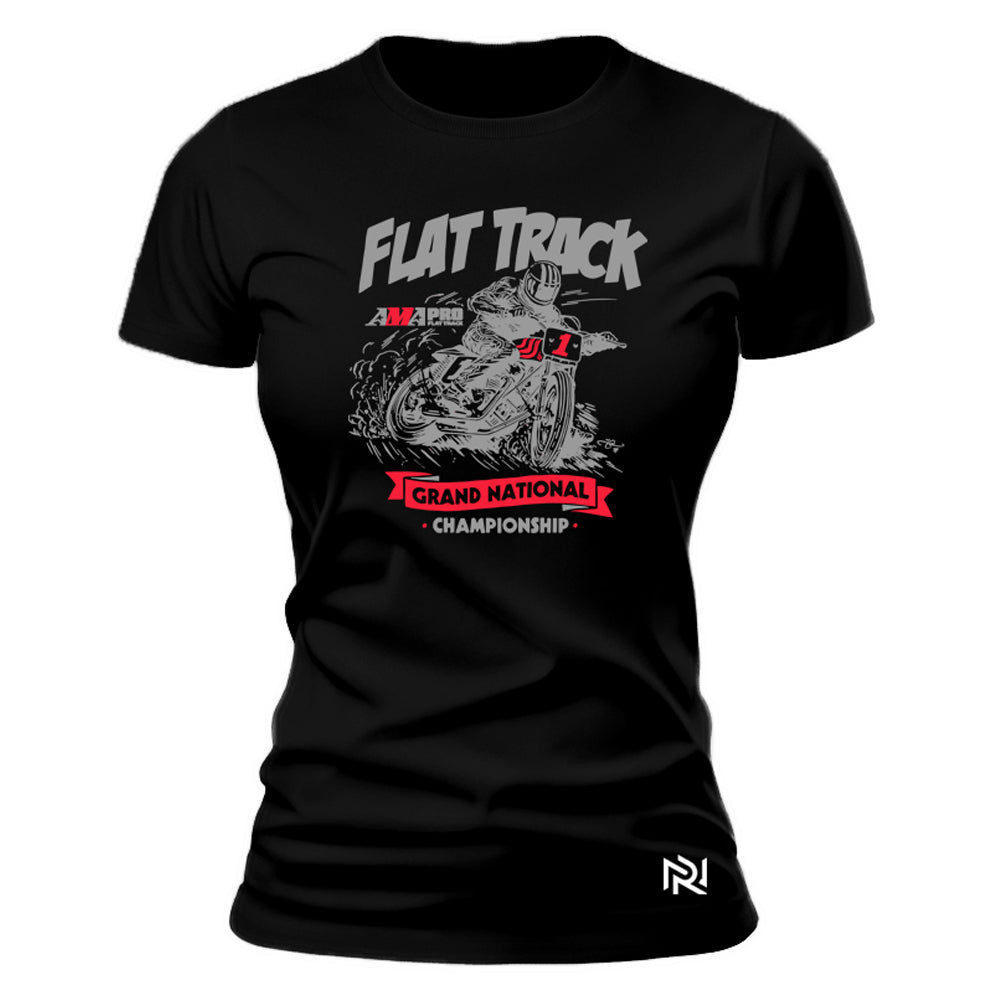 Camiseta Feminina Baby Look Flat Track