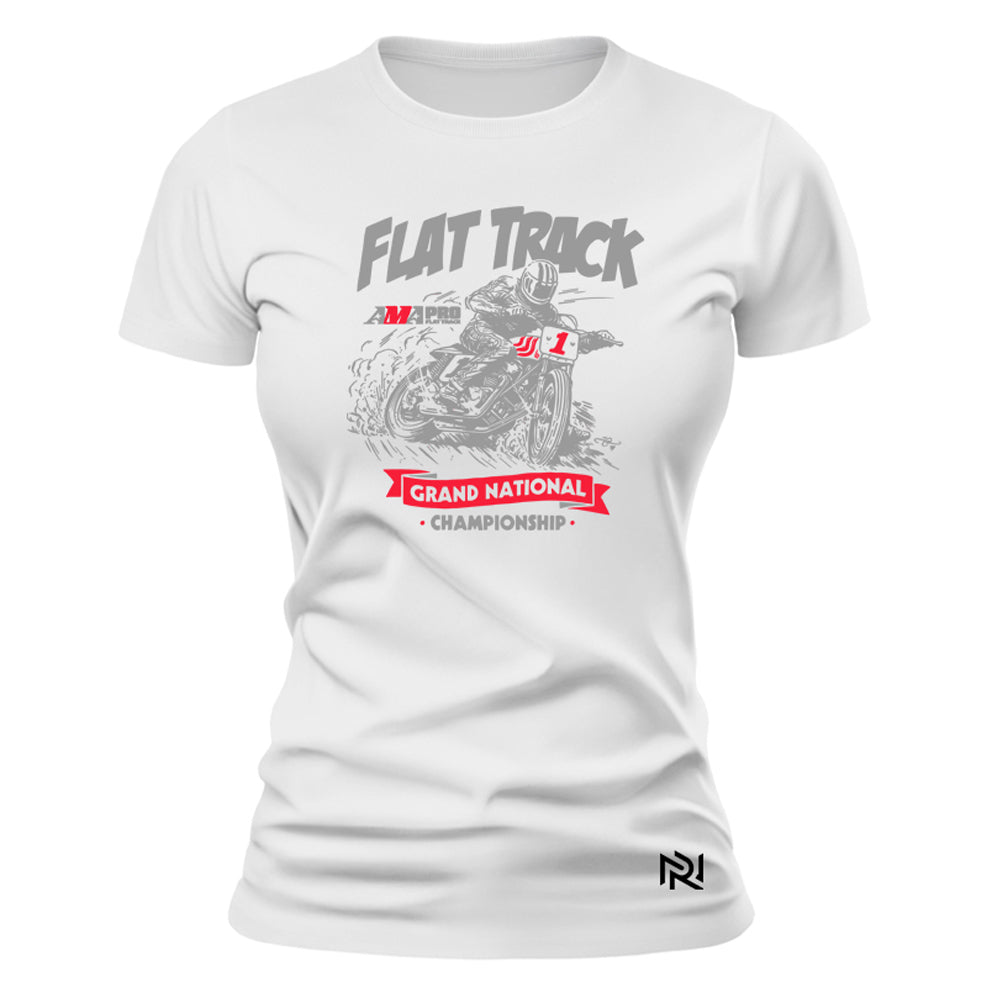 Camiseta Feminina Baby Look Flat Track