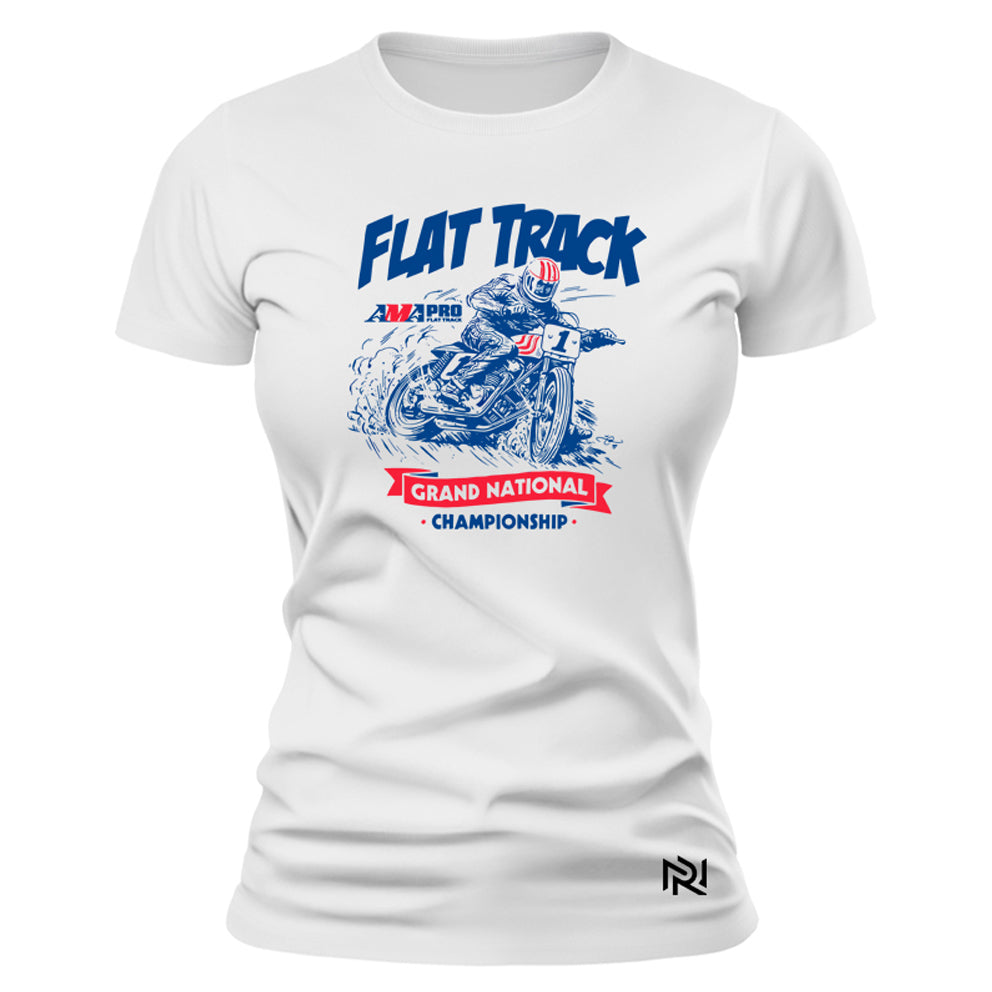 Camiseta Feminina Baby Look Flat Track