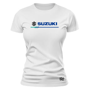 Camiseta Feminina Baby Look Suzuki Freedom