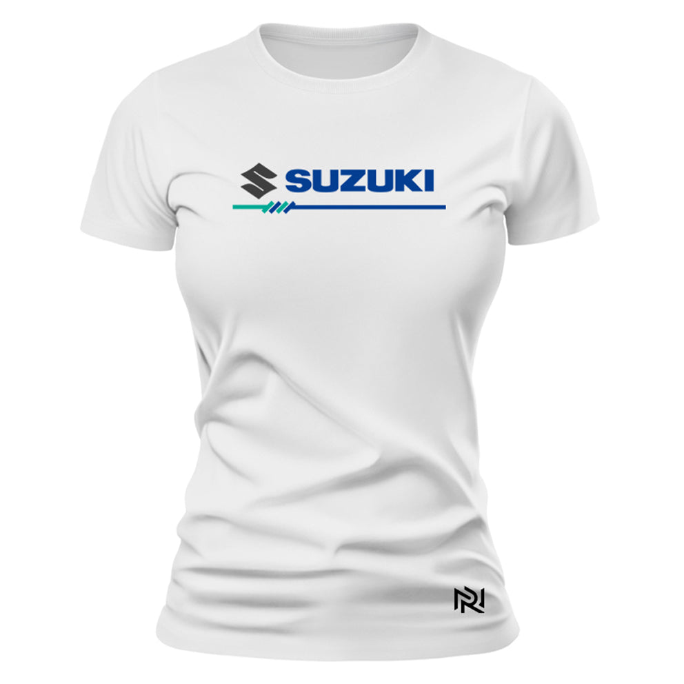 Camiseta Feminina Baby Look Suzuki Freedom
