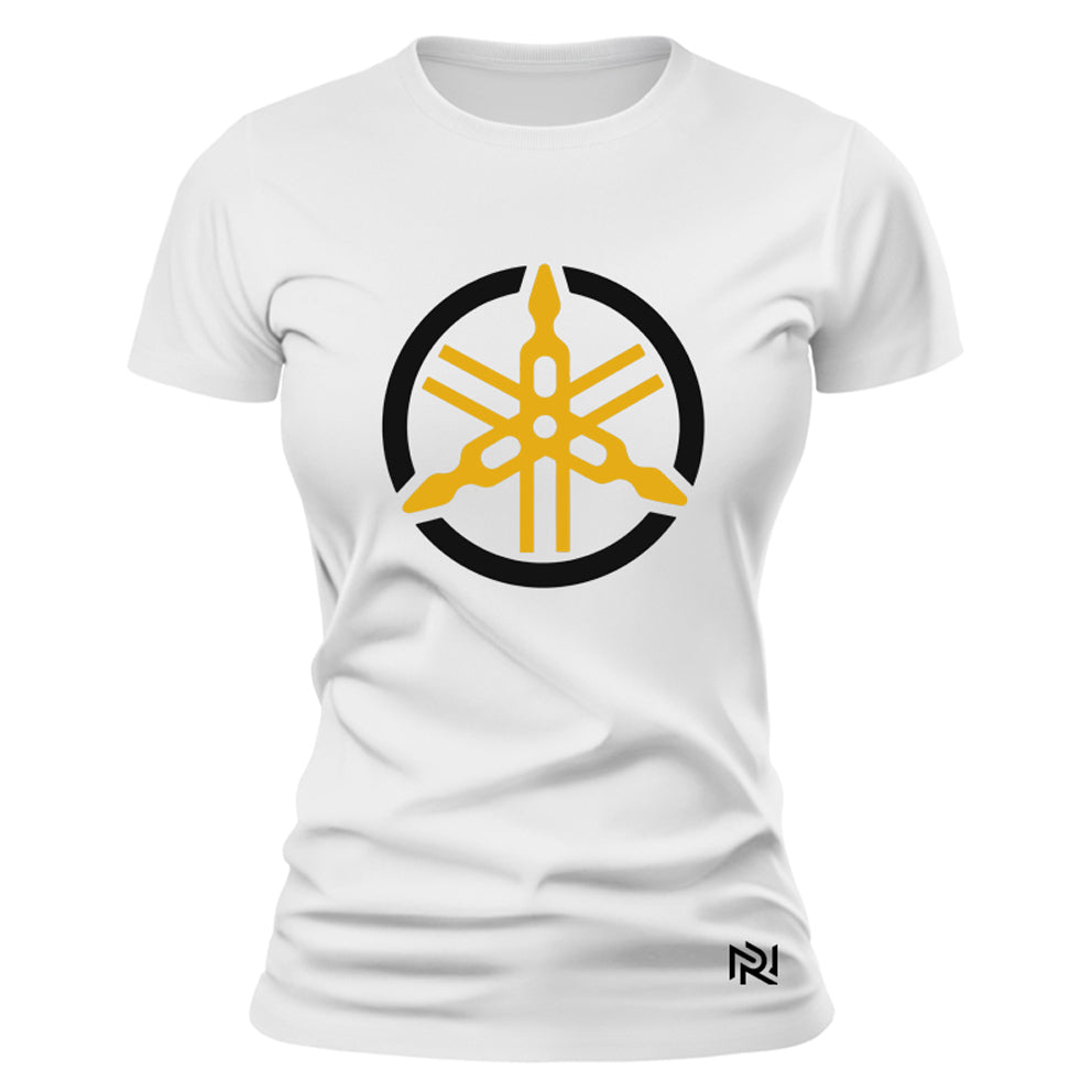 Camiseta Feminina Baby Look Yamaha Shield