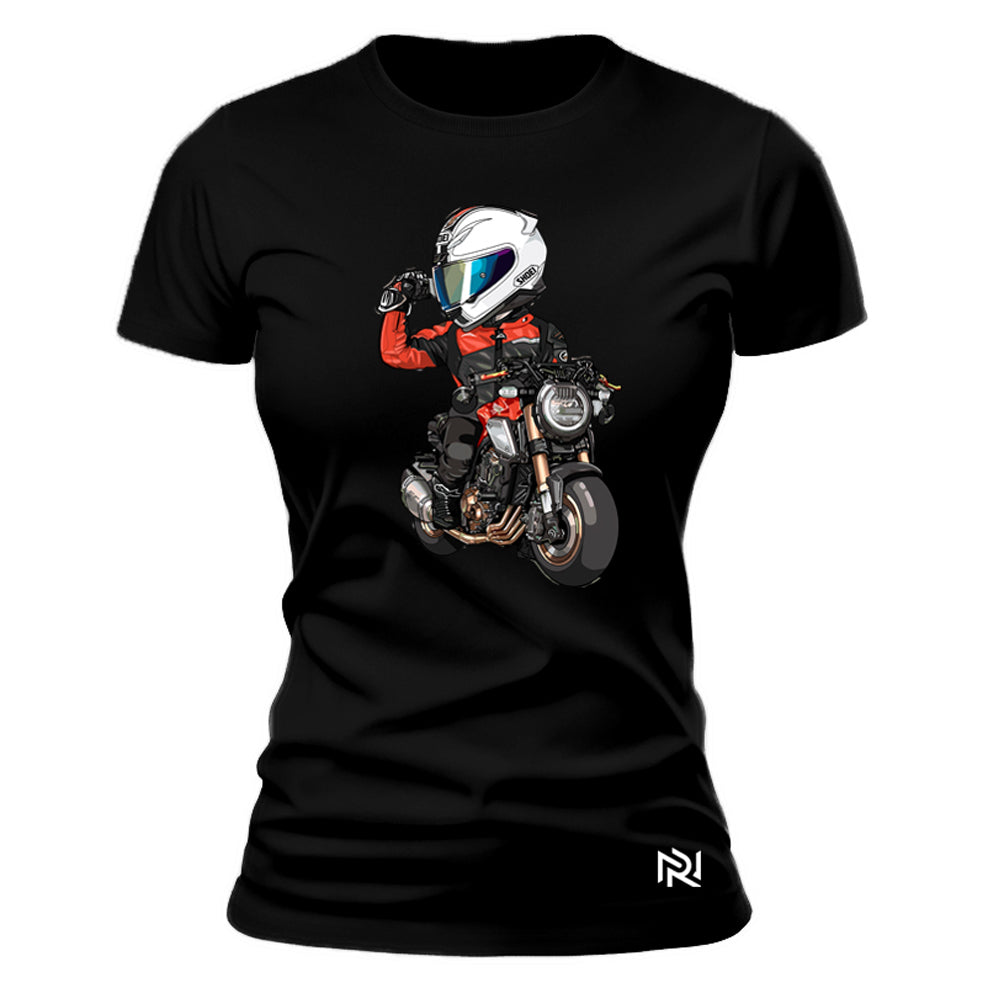 Camiseta Feminina Baby Look Shoei
